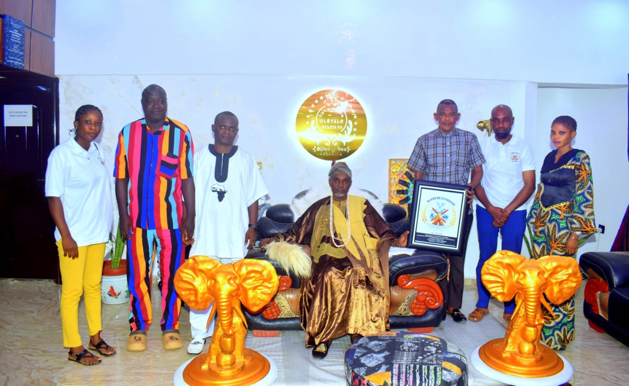 Courtesy Visit/collaboration to The Olowu of Owu kingdom